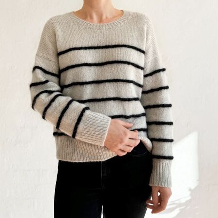 tuck sweater fra odd row set forfra