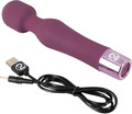 Elegant Series Wand Vibe – kraftfuld, genopladelig vibrator i blød silikone med flere vibrationsfunktioner