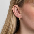 Elera earrings, small in gold-plated silver - studio.z