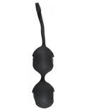 Black Velvets bækkenbundskugler i sort silikone
