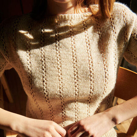 kroppen af model ifoert anne ventzels model shore tee