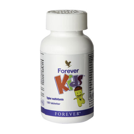 Forever Kids tyggevenlige vitamintabletter til børn