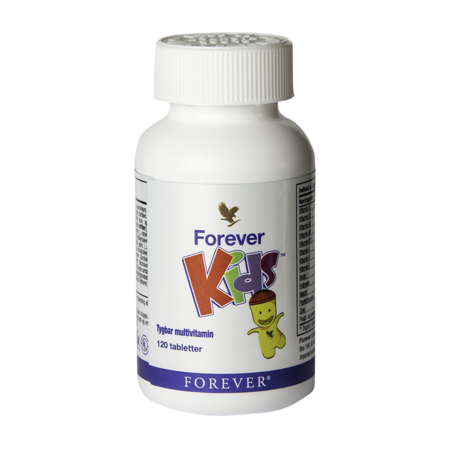 Forever Kids tyggevenlige vitamintabletter med god smag til børn