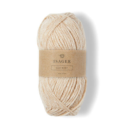 garnnoegle af maerket isager baby yarn i farven e7s