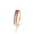 POETRY RUBY ring in 14 karat gold | Danish design by Mads Z