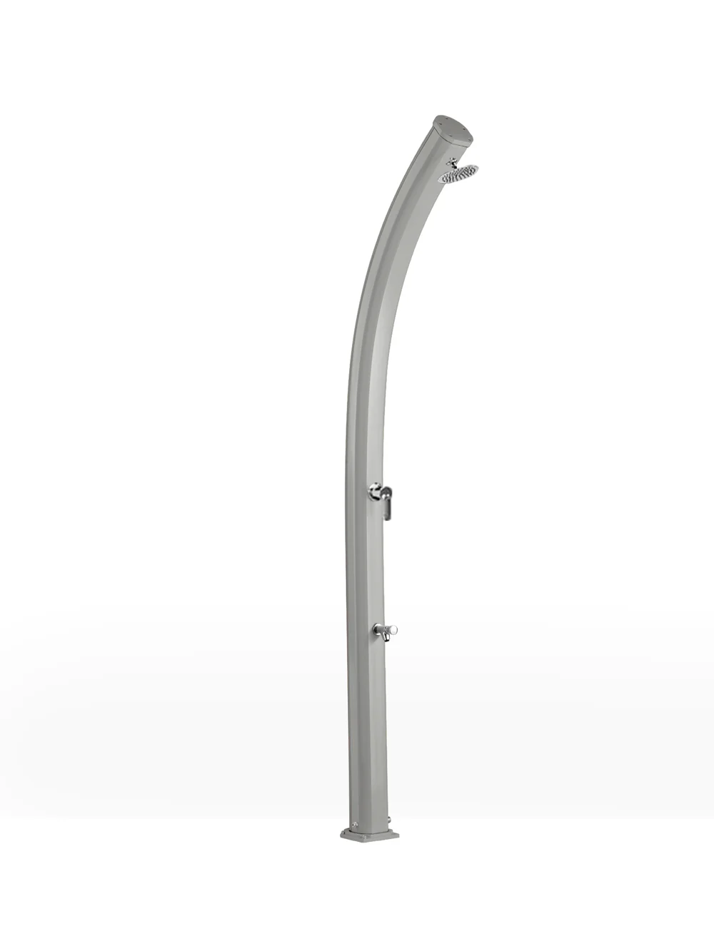 Arkema - JOLLY A520 Aluminium Solardusche mit Fußbrause - 23 Liter - Stahl