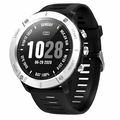 LUNAR X3 Smartwatch i sølv med touchskærm, pulsmåler og aktivitetstracker.