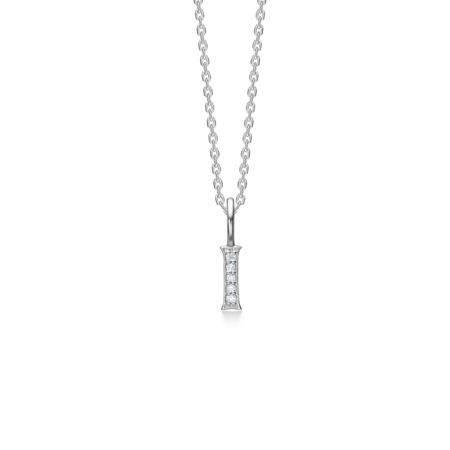 TENDER LOVE I sølv halskæde med topas | Mads Z