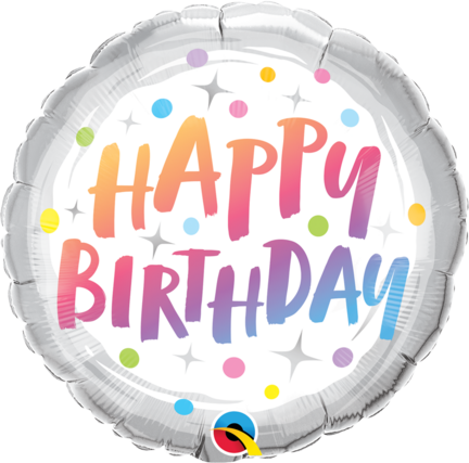 Fødselsdags helium ballon