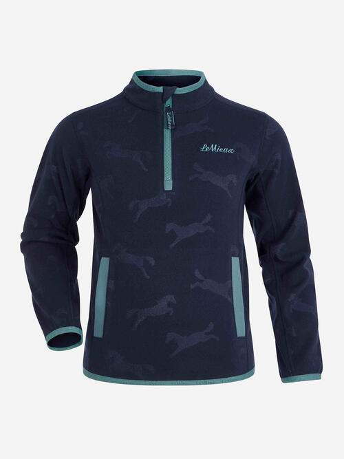 LeMieux AW26 Mini Maggie Heart Fleece - Navy