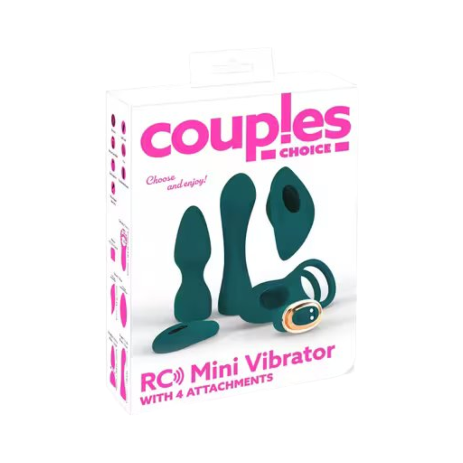 Fjernbetjent Vibrator Med 4 Muligheder