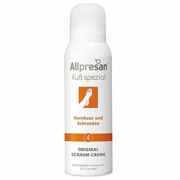 Allpresan Pedicare 4 Skumcreme 15 % carbamid 125 ml