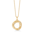 DIAMOND NEST pendant in 14 karat gold | Danish design by Mads Z