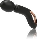 O-Wand – luksus wand massager i blød silikone med 8 vibrationer, 4 intensiteter og vandtæt design