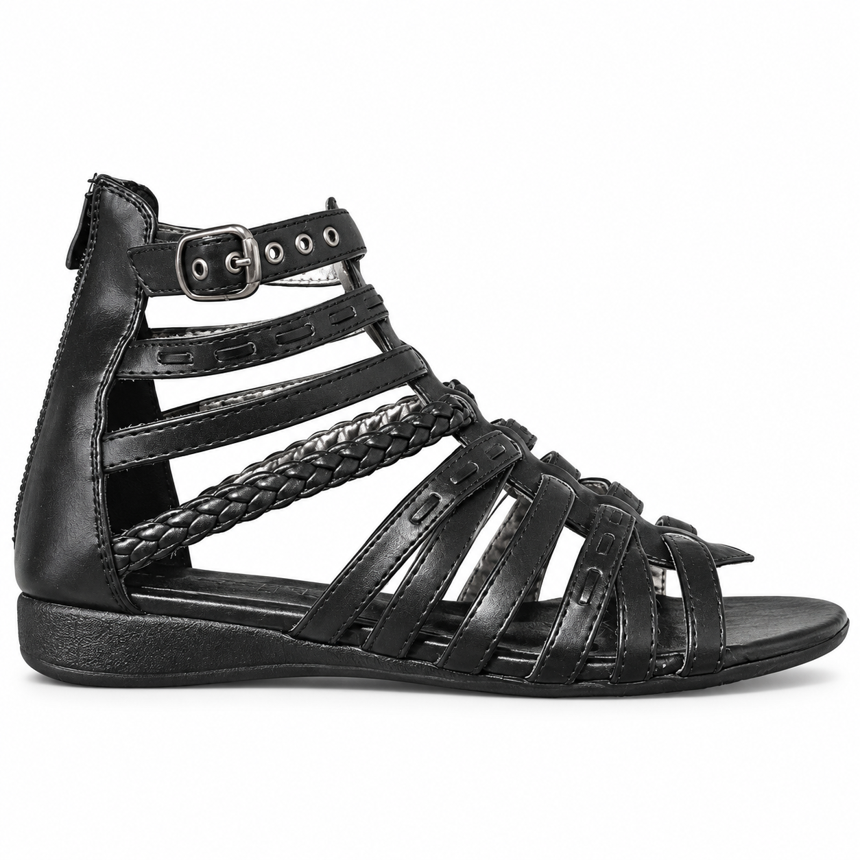 Duffy  Sort Sandal Med Remme - 38