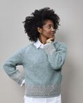 Som i Himlen sweater i Isager Soft Fine 11 med Silk Mohair 6 og Alpaca 1 61.