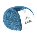 Lang Yarns Astra – farve Blue – glimmergarn i klar blå nuance med metallisk glans.