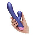 Romp Pulse Rabbit Vibrator i blød silikone med dobbeltstimulation.