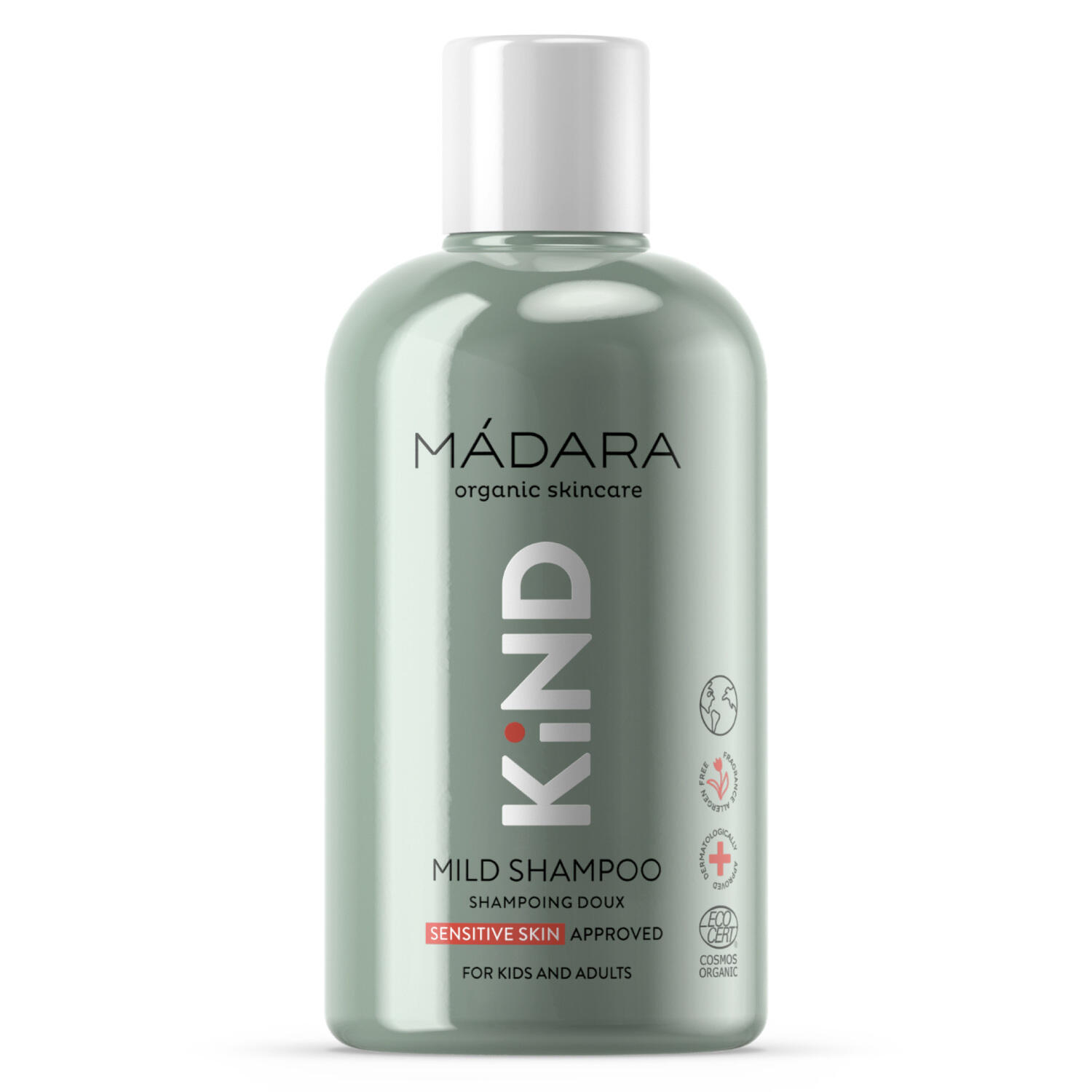 Mádara, KIND Mild Shampoo, 250 ml. - Hudpleje, Kropspleje, Børn, Børne produkter, Børne venlige hudplejeprodukter, Børne Shampoo