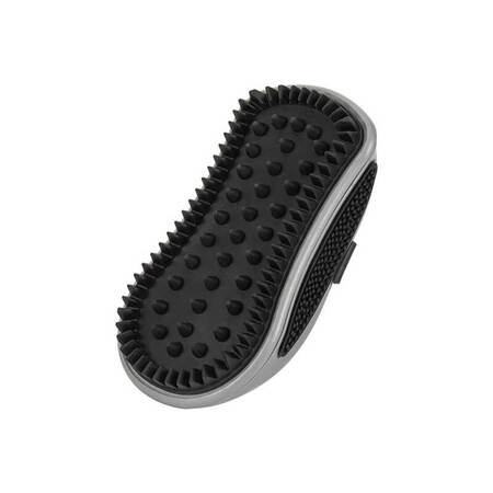 Her ser du undersiden af en Furminator CurryComb | MyTrendyDog.dk