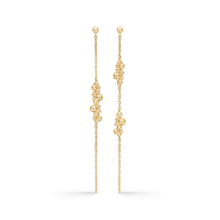 MARBLES earrings in 8 karat gold | Danish design by Mads Z