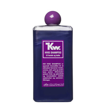 KW Hvid Shampoo Til Hund og Kat - 500 ml.