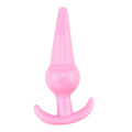 Lovesecret Sensual LS22 T-Plug 13 Pink analprop i fleksibelt TPE