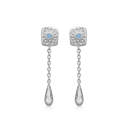 Marena earrings in silver - studio.z