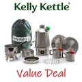 Kelly Kettle - Ultimate Scout kit 1,2 liter (rustfri stål)