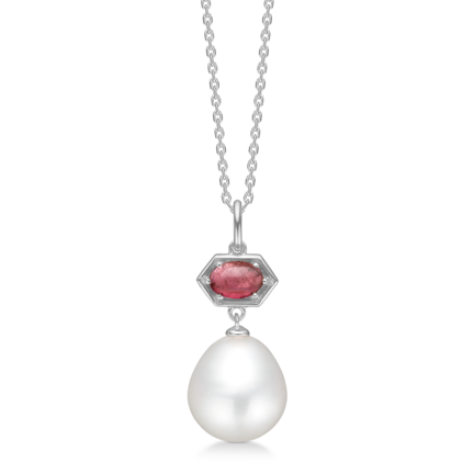 PEARL DELIGHT silver necklace | Danish design by Mads Z