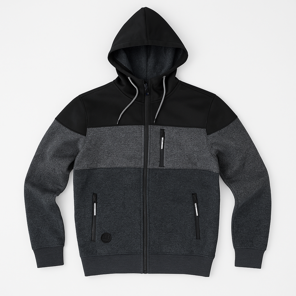 Herre Fleecejakke - Large