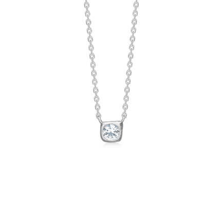 Elera necklace in silver - studio.z