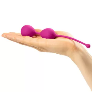 Baseks Kegel Balls Double i medicinsk silikone til bækkenbundstræning