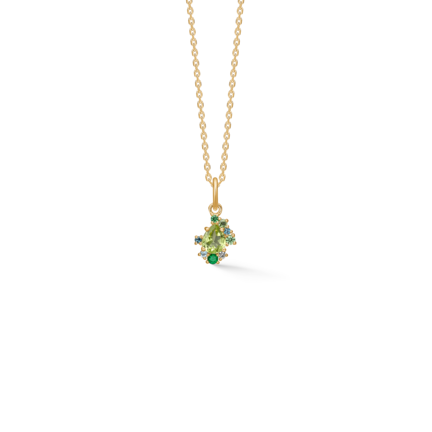 Four Seasons Spring Petite pendant in 14-carat gold