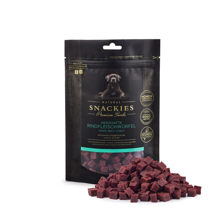 Snackies Oksekødtern - 80g
