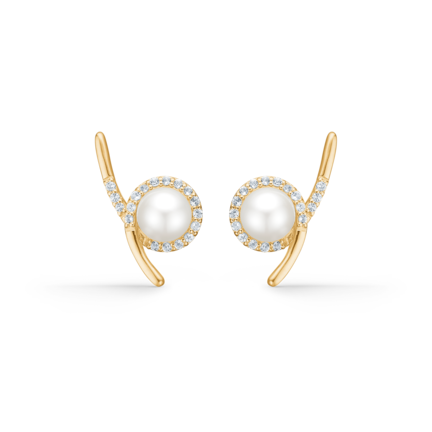 KIMBERLY earrings in 14 karat gold | Danish design by Mads Z