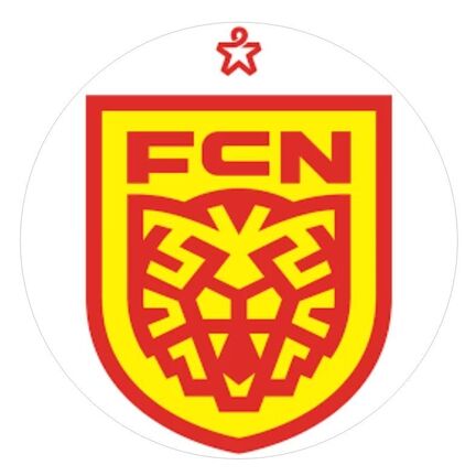 Rundt FC Nordsjælland kageprint med navn til personlig fodboldkage