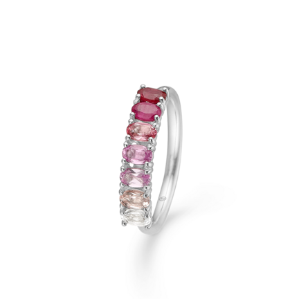 POETRY RUBY silver ring | Danish design by Mads Z