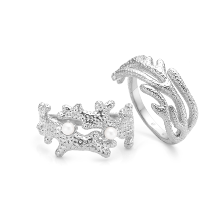 Reef Essence ring made in 925 pure sterling silver.