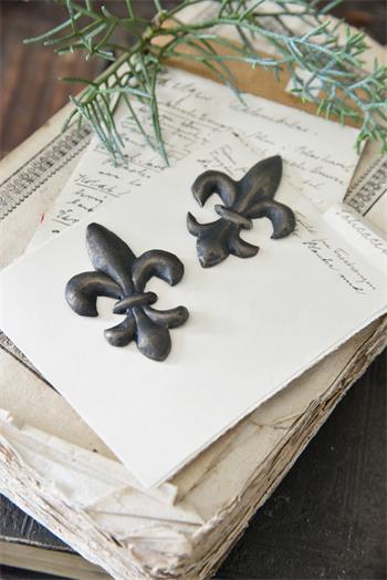 Lilje ornament fra Jeanne D´Arc Living