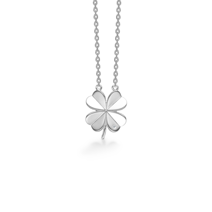 CLOVER silver necklace | Danish design by Mads Z