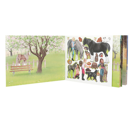 Miss Melody Lommestickerworld heste klistermærkebog