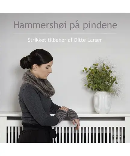 Forside til bogen hammershøi på pindene af Ditte Larsen