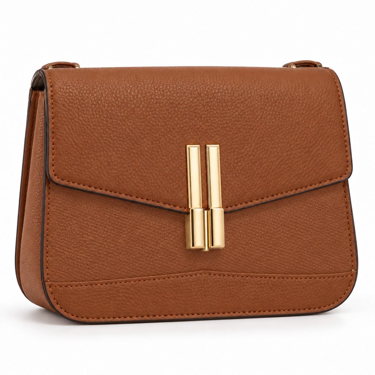 Cognac Classic Skuldertaske