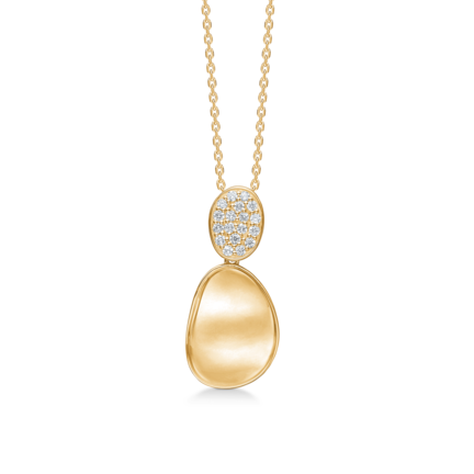 FIDELITY pendant in 14 karat gold | Danish design by Mads Z