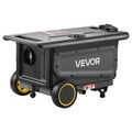 VEVOR 8KW oliefyr installation – varmluftudtag, udstødning og styring