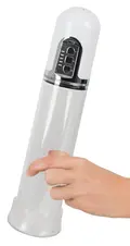 Mr Boner Automatic Power Pump – elektrisk penispumpe med digital styring og quick release.