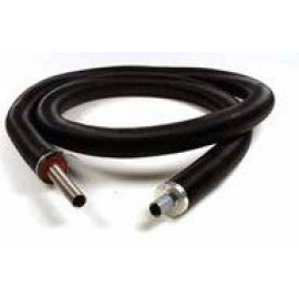 Isoleret Webasto udstødningslyddæmper Ø24 mm – 150 cm rustfri stål til Air Top 2000 STC og EVO 40/55