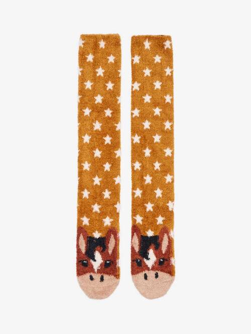 LeMieux Fluffy Character Socks Chancer