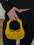 Anna wearing Seashell Secrets ring made of 925 pure sterling silver plated with 18 carat gold plating.